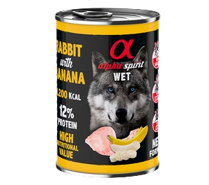 Alpha Spirit - Lata Conejo con plátano