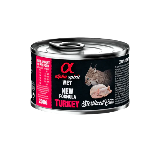 Alpha Spirit - Latas para gatos 200g