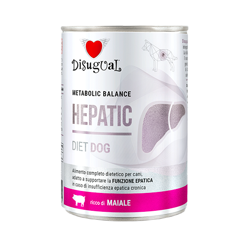 Latas DISUGUAL Hepatic para perros de cerdo