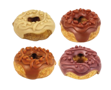 Donut de Pollo con glaseado