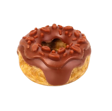 Donut de Pollo con glaseado