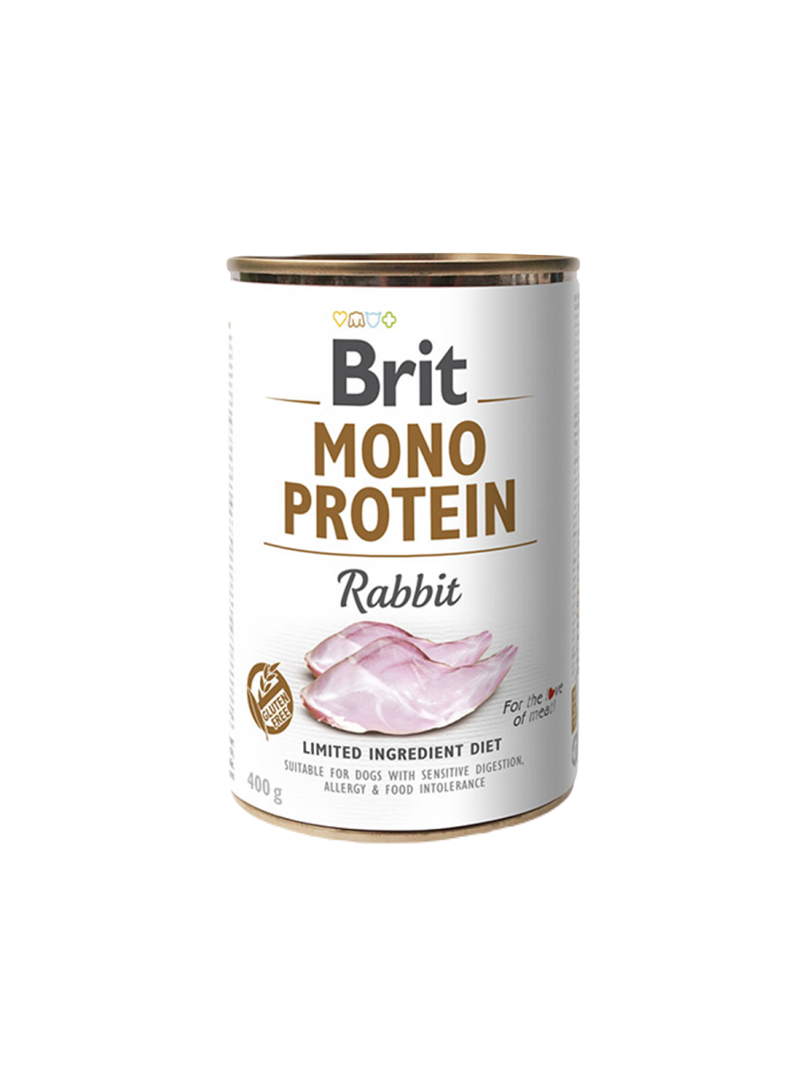Brit Monoprotein- Lata Conejo 400g