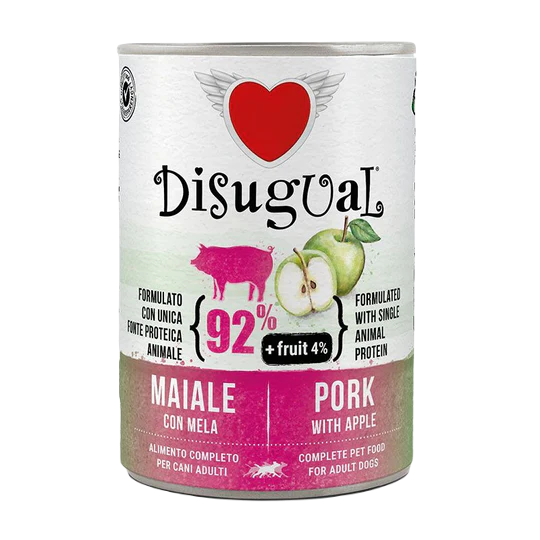 Disugual - Lata Cerdo y manzana