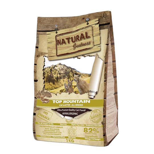Natural Greatness Top Mountain (Conejo)- Kitten, adulto 6kg