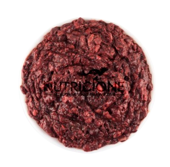 Menú completo BARF de ciervo de Nutricione para perros. Monoproteico, ideal para alergias e intolerancias. Descubre los beneficios de la alimentación natural en Shop Animal Spirit.