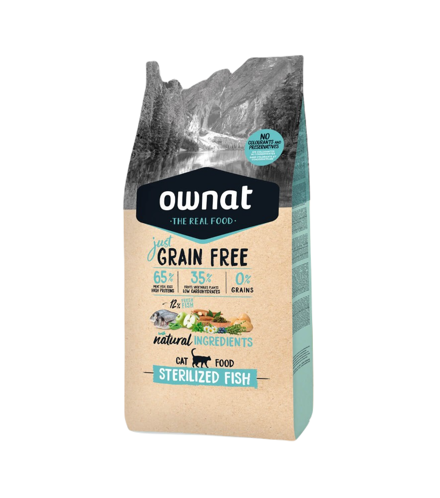 Ownat Just grain free Fish sterilized 3kg