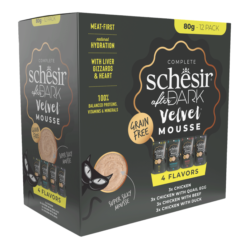 Schesir Cat After Dark Velvet Mousse Mix (4 variedades)