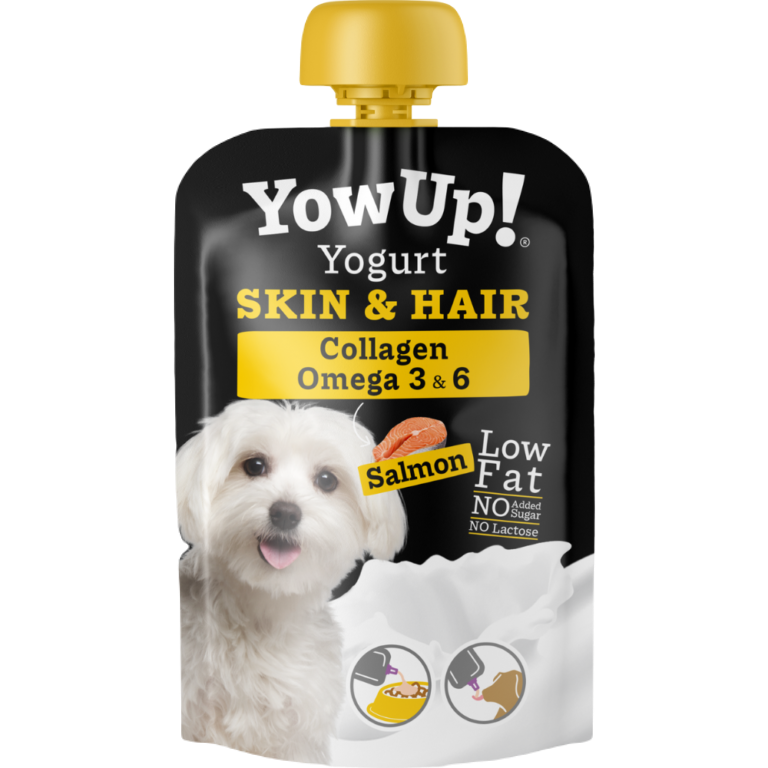 Yow Up de Salmón Skin & Hair - Yogur para perros