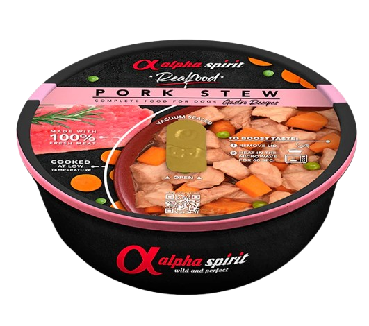 Alpha Spirit Real Food - Estofado de Cerdo