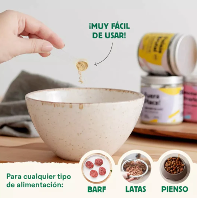 ARTICULACIONES DE ACERO de Wild Balance es un condoprotector natural que alivia el dolor articular, nutre y protege tendones, articulaciones y ligamentos mejorando la movilidad y tiene poder antiinflamatorio. Recomendado en perros seniors, con mucha actividad o problemas articulares. Shop Animal Spirit