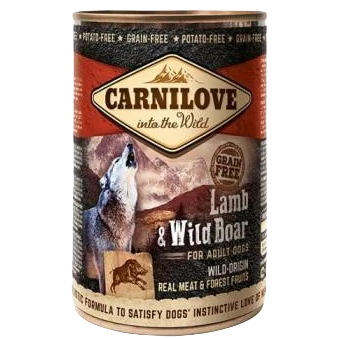 Carnilove Lata Cordero y Jabalí 400g