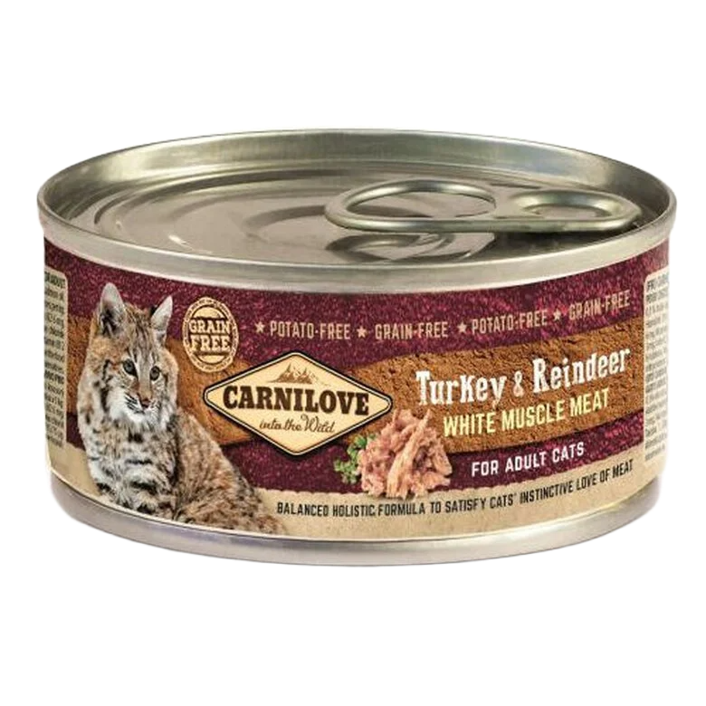 Carnilove - Lata Pavo y Reno para gatos