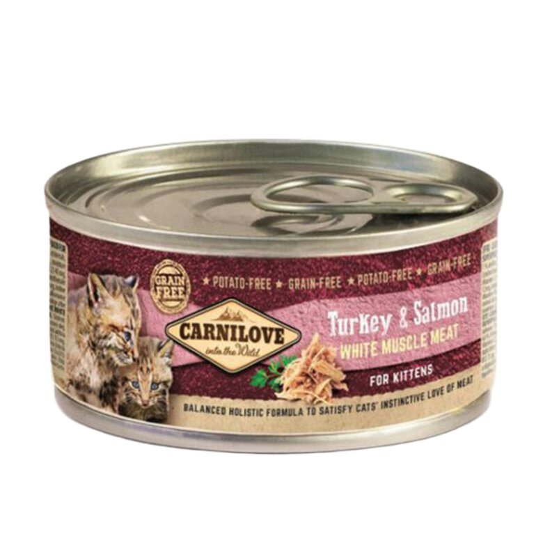 Carnilove - Lata Pavo y Salmón Kitten