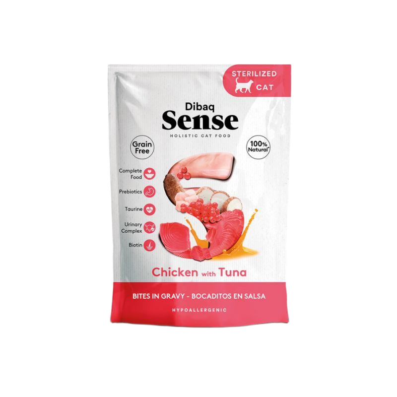 DIBAQ SENSE Bocaditos en Salsa Pollo con atún