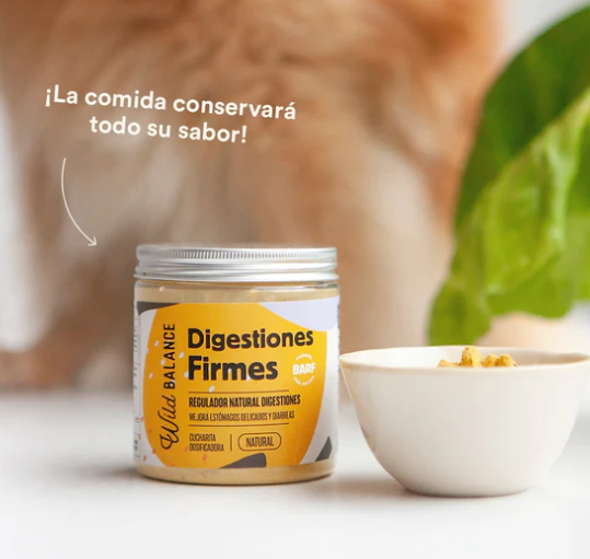 DIGESTIONES FIRMES - Prebiótico regulador problemas intestinales - Wild balance