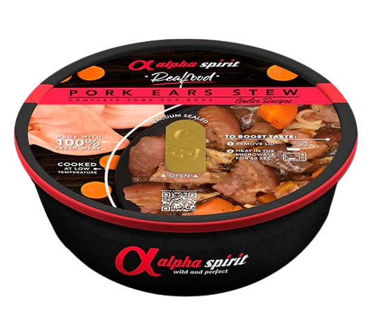 Alpha Spirit Real Food - Estofado Oreja de Cerdo