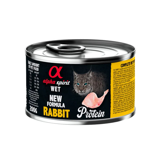 ALPHA SPIRIT Latas para Gatos  Conejo