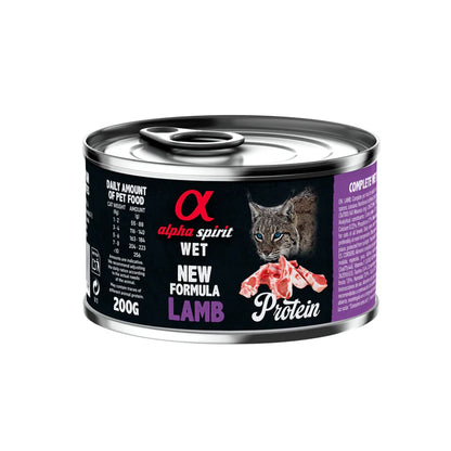 ALPHA SPIRIT Latas para Gatos Cordero
