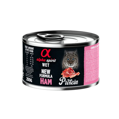 ALPHA SPIRIT Latas para Gatos  Jamón