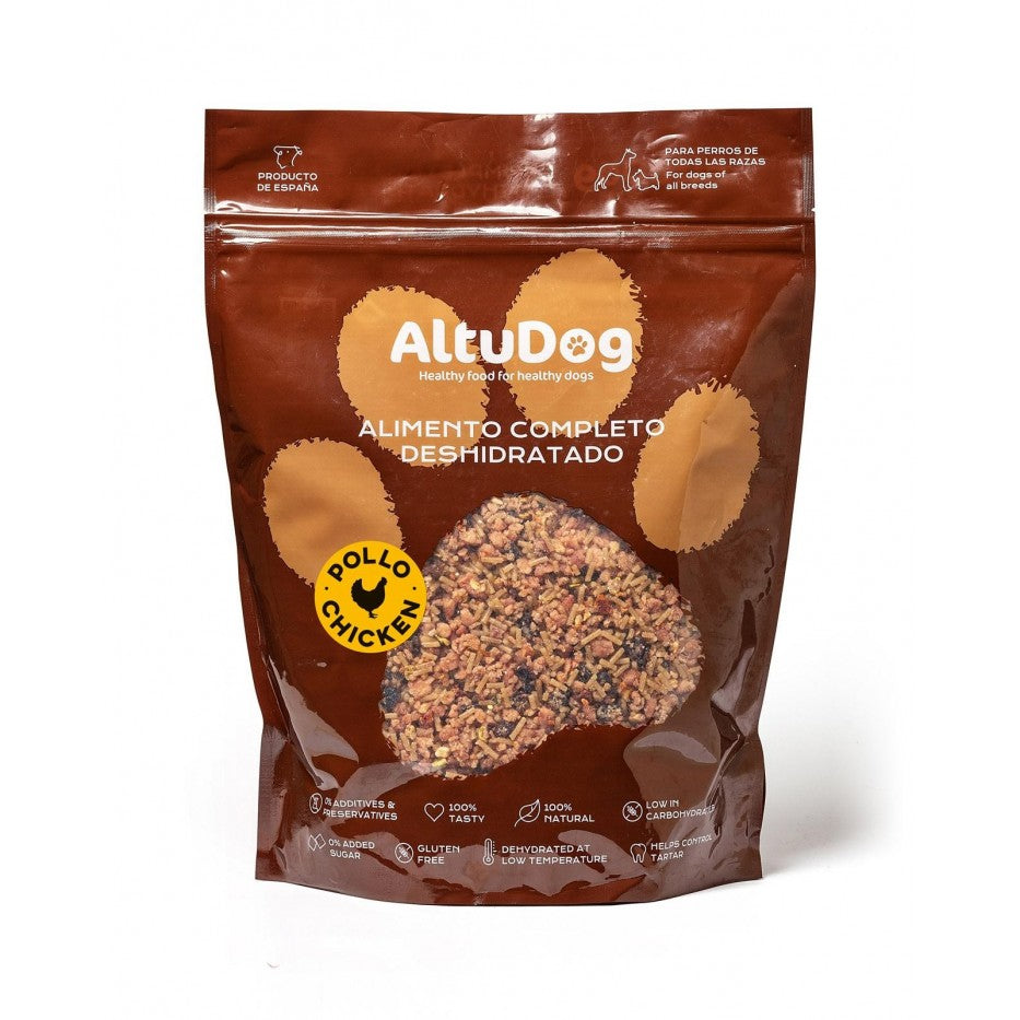 ALTUDOG Comida Deshidratada Menú Pollo con Arroz 