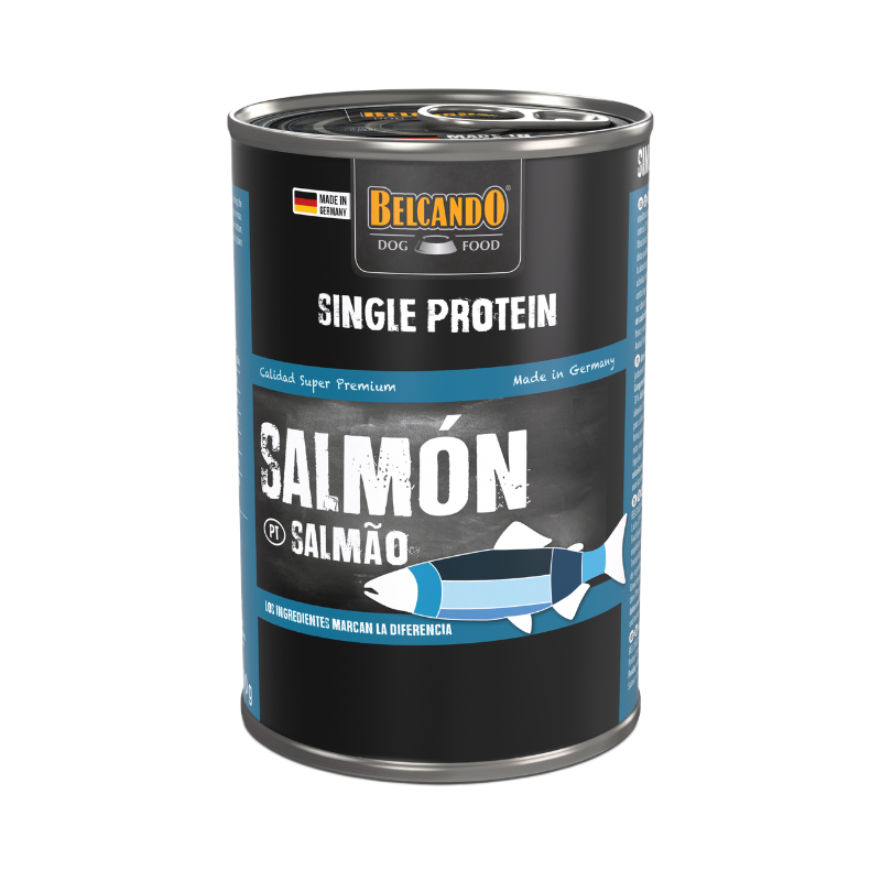 Latas Belcando Single Monoprotein para perros de salmón