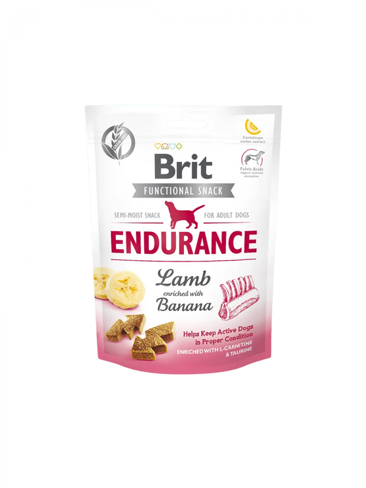Brit Care Snack Funcional Semiblando Endurance  Cordero para perros