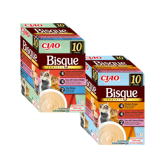 CIAO Bisque Multipack CAT (puré) para gatos