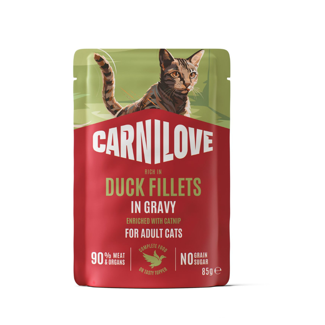 CARNILOVE Pouch Fillets en Salsa Gatos