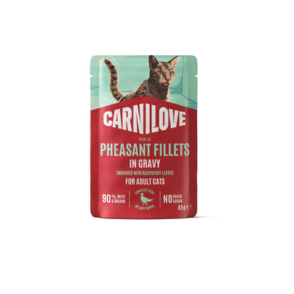 CARNILOVE Pouch Fillets en Salsa Gatos