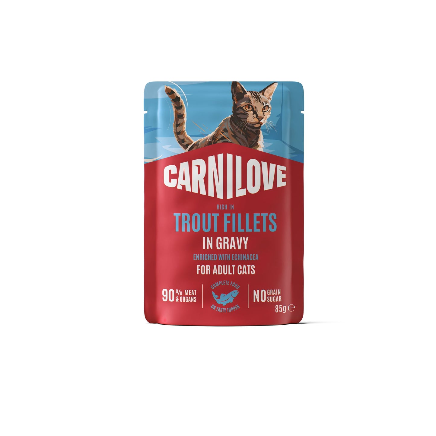 CARNILOVE Pouch Fillets en Salsa Gatos