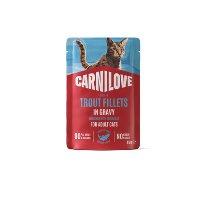 CARNILOVE Pouch Fillets en Salsa Gatos