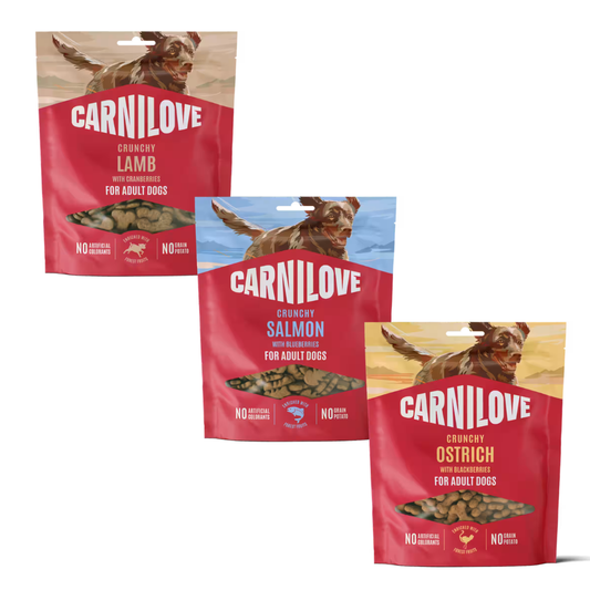 CARNILOVE Crunchy Snacks para Perros