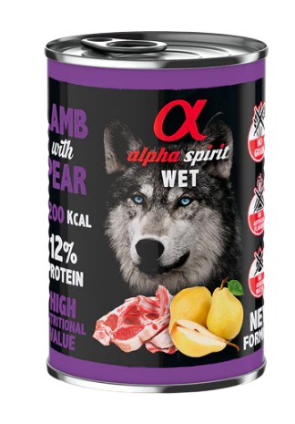 Las latas de Alpha Spirit está elaborada con ingredientes naturales de alta calidad aptas para perros de todas las edades y tamaños. 93% de carne. Sin cereales. Sin aditivos. Más en Shop Animal Spirit