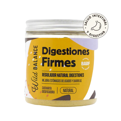 DIGESTIONES FIRMES - Prebiótico regulador problemas intestinales - Wild balance