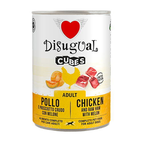 DISUGUAL Lata Cubes para perros