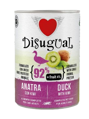 Disugual - Lata Pato y Kiwi 400g