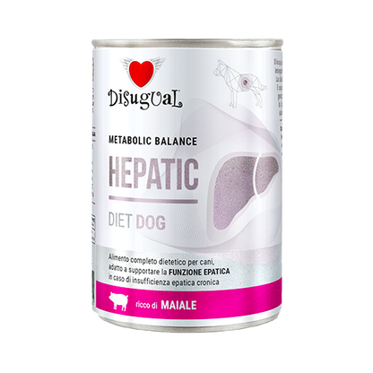 Latas DISUGUAL Hepatic para perros  de cerdo