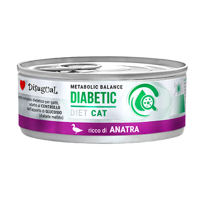 Lata Disugual diabetic para gatos  de pato