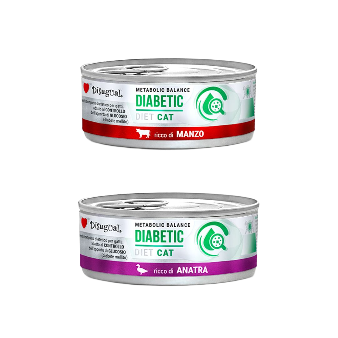 Lata Disugual diabetic para gatos 