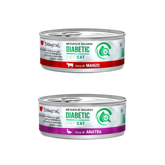 Lata Disugual diabetic para gatos 