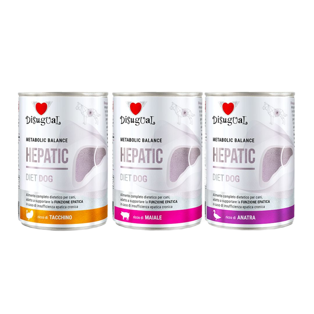 Latas DISUGUAL Hepatic para perros
