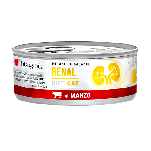 Disugual Lata Renal para gatos de ternera