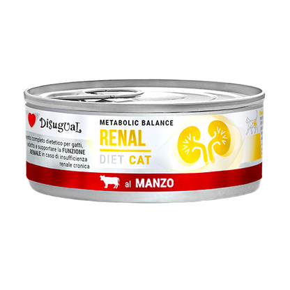 Disugual Lata Renal para gatos de ternera