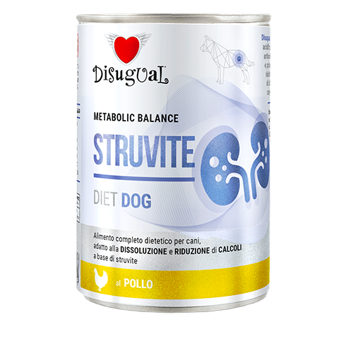 DISUGUAL Struvite para perros de Pollo