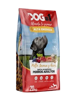 Dog #1 alta energía 20kg