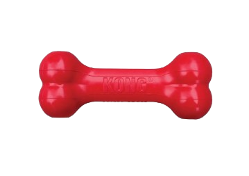 El Kong Goodie Bone es el juguete ideal para perros que les gusta morder, ya que está hecho de goma y es seguro y resistente.&nbsp;  Sus extremos tienen Goodie Grippers patentados para rellenar, por lo que tendrá un doble entretenimiento. Disponible en varios tamaños. Juguetes para perros en Shop Animal Spirit.