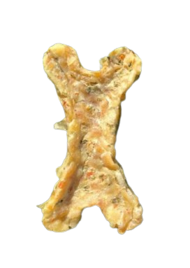 Hueso funcional tripa de ternera y calabaza, snack natural para perros