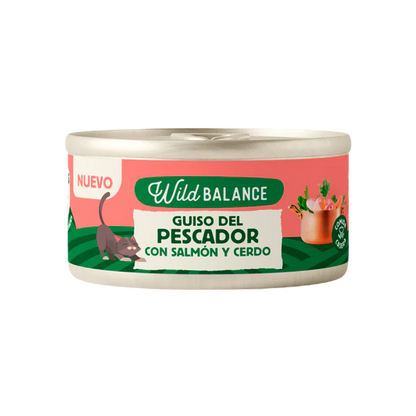 Wild Balance - Lata Guiso del Pescador Salmón y Cerdo