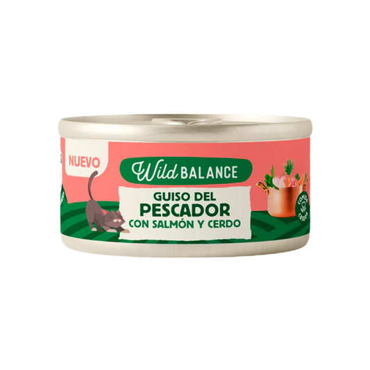 Wild Balance - Lata Guiso del Pescador Salmón y Cerdo