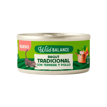 Wild Balance - Lata Ragut tradicional Ternera y Pollo